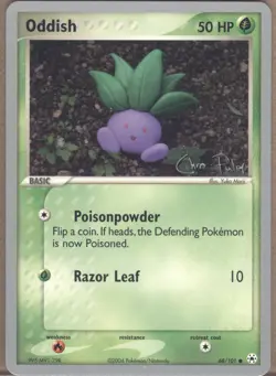 Oddish 68/101 World Championships 2004 Hidden Legends - Pokemon TCG - Image 1