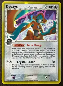 Pokemon Deoxys 5/110 - 2006 EX Holon Phantoms, Delta Species, Rare, (MP) - Image 1
