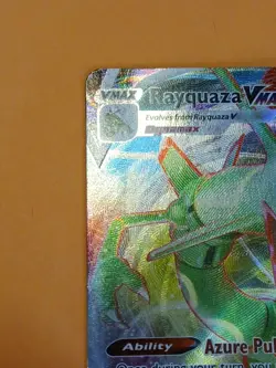Pokemon Sword & Shield Crown Zenith Rayquaza VMAX 101/159 Ultra Rare - Image 3