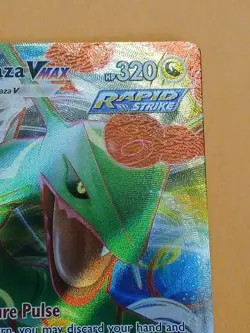 Pokemon Sword & Shield Crown Zenith Rayquaza VMAX 101/159 Ultra Rare - Image 5