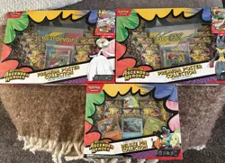 Pokemon Ascended Heroes - 2x Premium Poster Collection & Pin Collection Bundle - Image 1