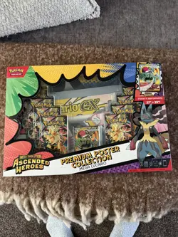 Pokemon Ascended Heroes - 2x Premium Poster Collection & Pin Collection Bundle - Image 3
