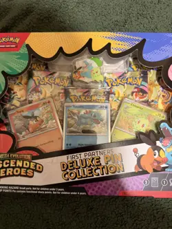 Pokemon Ascended Heroes - 2x Premium Poster Collection & Pin Collection Bundle - Image 5