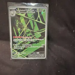 Pokemon Team Rocket's Spidops Illustration Rare Holo SV10 187/182 170 HP - Image 1