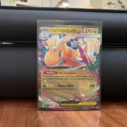 Pokemon TCG Mega Dragonite EX 152/217 ASC Foil Mega Evolution Stage 2 370 HP - Image 1