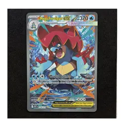 Pokemon TCG Mega Feraligatr EX Full Art Holo 274/217 Water HP370 200+ - Image 1