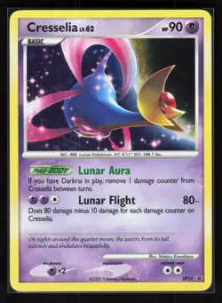 Cresselia Holo Promo Pokemon Diamond and Pearl Promos DP51 MP - Image 1