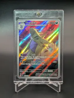 POKEMON Tyranitar 222/193 Sv02: Paldea Evolved Holo NEAR MINT NM - Image 2