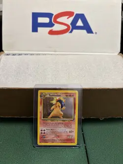 Pokemon TCG: Typhlosion Holo, #17/111, 2000 Neo Genesis, MP/LP. - Image 1