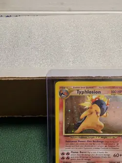 Pokemon TCG: Typhlosion Holo, #17/111, 2000 Neo Genesis, MP/LP. - Image 2