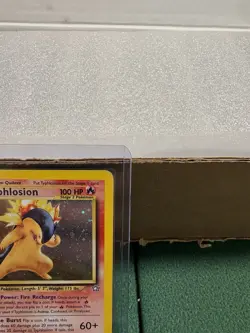 Pokemon TCG: Typhlosion Holo, #17/111, 2000 Neo Genesis, MP/LP. - Image 3