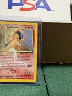 Pokemon TCG: Typhlosion Holo, #17/111, 2000 Neo Genesis, MP/LP. - Image 4