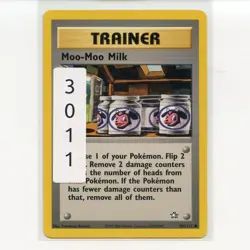 Pokemon TCG Moo-Moo Milk 101/111 WotC Neo Genesis Regular Common Card EN-LP 2000 - Image 3