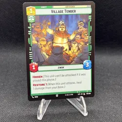 Village Tender 107/264 Star Wars Unlimited TCG Card LOF NM Regular - Image 1