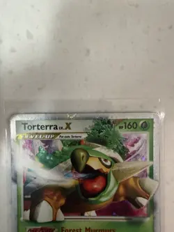 Pokemon Company Torterra LV.X DP09 DP Promo Holo English 2007 HP 160 - Image 2