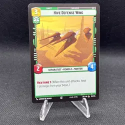 Hive Defense Wing 110/264 Star Wars Unlimited TCG Card LOF Near Mint NM Regular - Image 1