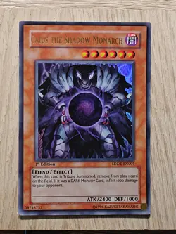 SDDE-EN001 | Caius the Shadow Monarch | Ultra Rare (1st Edition) YuGiOh 3 - Image 1