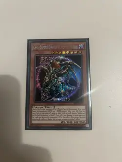 YUGIOH IOC-EN000 SECRET RARE CHAOS EMPEROR DRAGON - ENVOY OF THE END - Image 1