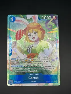 Carte One Piece French OP13 TR Carrot Op11-049 treasure FR Exc+ - Image 1