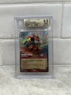 2024 Disney Lorcana D23 Mickey Mouse Brave Little Tailor 01/D23 BGS 9.5 Gem Mint - Image 1