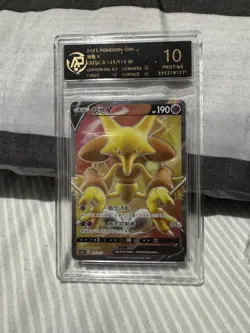 Pokemon TCG S-Chinese Card CS2bC-125 Sword & Shield Alakazam V SR Ultra Rare - Image 1
