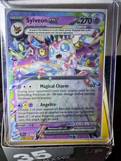 Pokemon Sylveon EX TCG Double Rare Holo Card 86/191 Surging Sparks Near Mint - Image 1