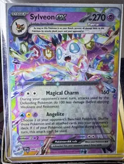 Pokemon Sylveon EX TCG Double Rare Holo Card 86/191 Surging Sparks Near Mint - Image 2