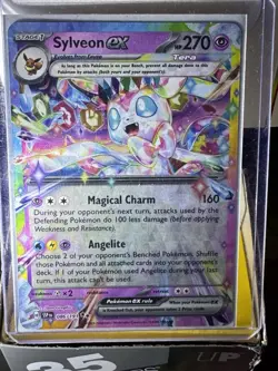 Pokemon Sylveon EX TCG Double Rare Holo Card 86/191 Surging Sparks Near Mint - Image 3