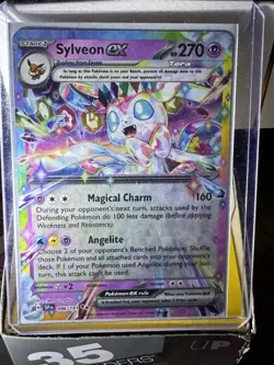 Pokemon Sylveon EX TCG Double Rare Holo Card 86/191 Surging Sparks Near Mint - Image 4