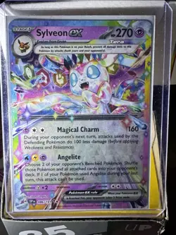 Pokemon Sylveon EX TCG Double Rare Holo Card 86/191 Surging Sparks Near Mint - Image 5