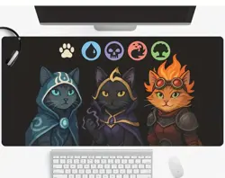 MTG VIVI ORNITIER Table Playmat TCG CCG Play Pad Trading Card Game Mat Mousepad - Image 1