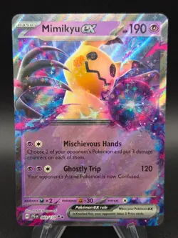 Pokemon TCG Mimikyu ex 069/159 Double Rare Holo Journey Together Near Mint - Image 1