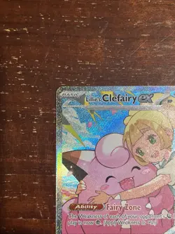 2026 Pokemon Ascended Heroes Lillie’s Clefairy EX SIR 280/217 Free Shipping - Image 2
