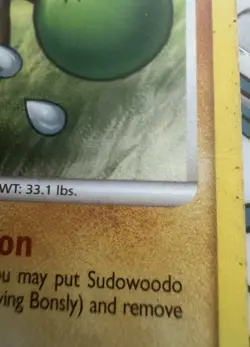 Bonsly Lv 6 Hole 71/130 Pokemon Diamond & Pearl DMG - Image 5