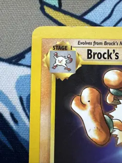 Brock's Primeape 35/132 Gym Challenge Unlimited Regular Pokemon TCG Card NM - Image 3