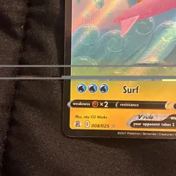 Pokemon TCG - CELEBRATIONS - SURFING PIKACHU V 008/025 - Image 5