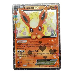 Pokemon Flareon EX RC6/RC32 Generations Radiant Collection Ultra Rare Holo MP - Image 1