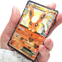 Pokemon Flareon EX RC6/RC32 Generations Radiant Collection Ultra Rare Holo MP - Image 2