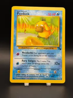 Psyduck #53/62 Pokemon 1999 Fossil NM - Image 1