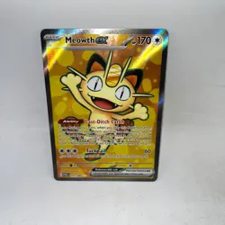 Meowth ex 107/088 Ultra Rare Perfect Order Pokemon Holo Near Mint - Image 1