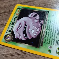 Pokemon Team Rocket Dark Weezing 14/82 Holo Rare 2000 - Image 3
