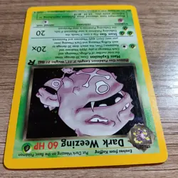 Pokemon Team Rocket Dark Weezing 14/82 Holo Rare 2000 - Image 5