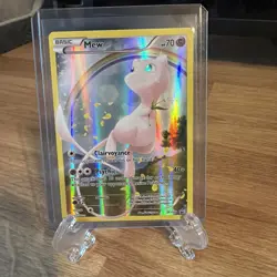 Mew XY110 Black Star Promo Holo Pokemon LP-NM Condition - Image 1