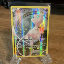 Mew XY110 Black Star Promo Holo Pokemon LP-NM Condition - Image 2
