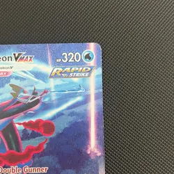 Pokemon Inteleon VMAX 266/264 Fusion Strike Secret Rare Alt Art Holo 320 HP - Image 3