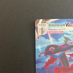 Pokemon Inteleon VMAX 266/264 Fusion Strike Secret Rare Alt Art Holo 320 HP - Image 4