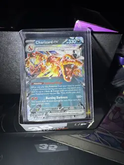 Pokemon TCG Obsidian Flames Charizard EX Holo Double Rare Card 125/197 NM - Image 1