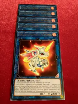 Yu-Gi-Oh! (x5) Salamangreat Almiraj LD10-EN051 Rare 1st Edition Unplayed Mint+ - Image 1