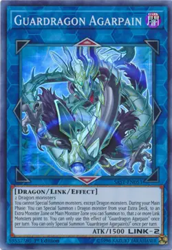 Guardragon Agarpain - SAST-EN053 - Super Rare - 1st Edition - Lightly Played - S - Image 1