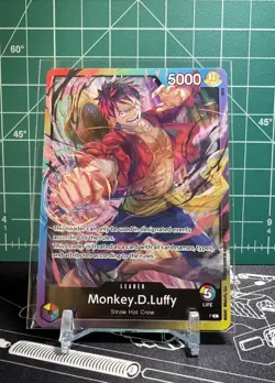 One Piece TCG: Monkey.D.Luffy (Release Event Leader) ENG NM Promo - Image 1